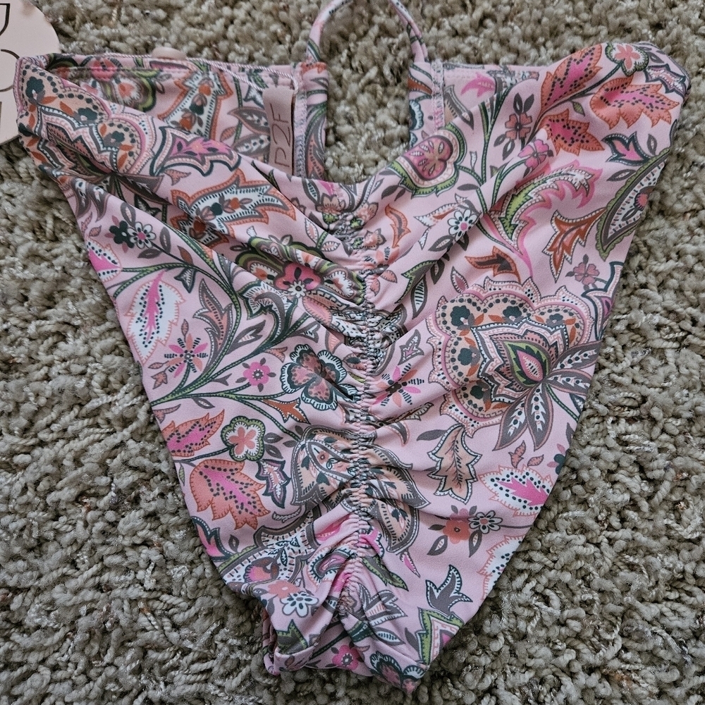 NWT Power 2 the Flower Bikini Bottoms Boho Pink - xs - Picture 8 of 10